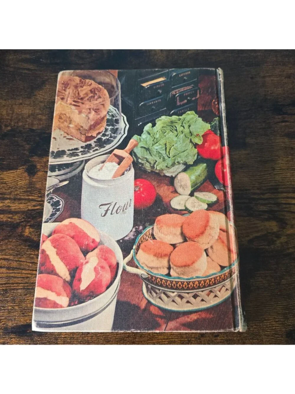 Betty Crockers Picture Cook Book Revised & Enlarged Hardcover 1950s Vintage